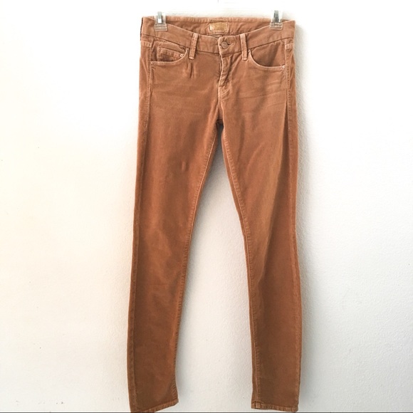 MOTHER Denim - Mother The Looker Brown Corduroy Jeans